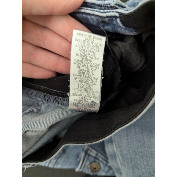 Democracy Absolution Jeans 4P Blue Medium Wash Straight Skinny Leg Stretch Denim - Picture 9 of 13